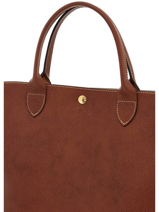 Epure XL Leather Tote Bag Brown - LONGCHAMP - BALAAN 4