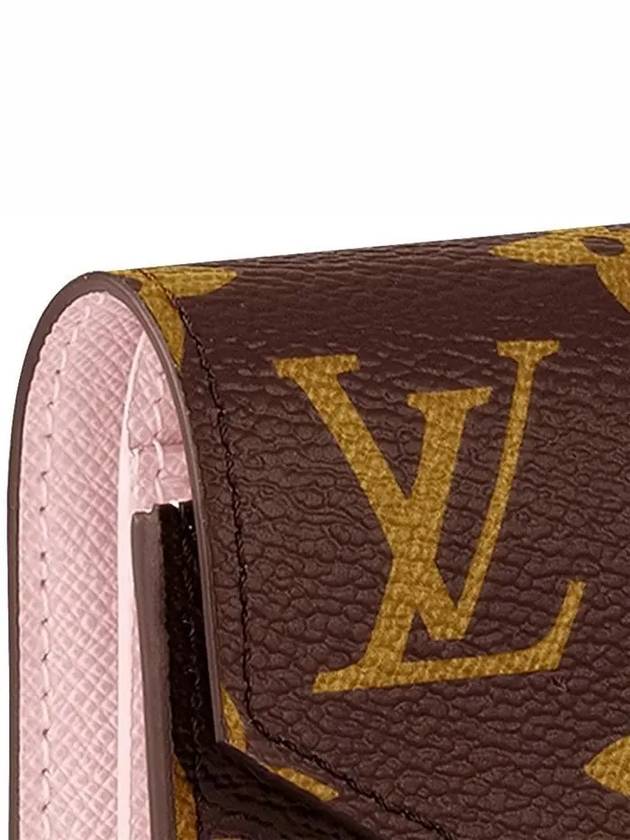 Victorine Monogram Half Wallet Rose Ballerine - LOUIS VUITTON - BALAAN 3