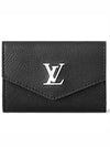 Lockmini Lockme Leather Half Wallet Black - LOUIS VUITTON - BALAAN 2