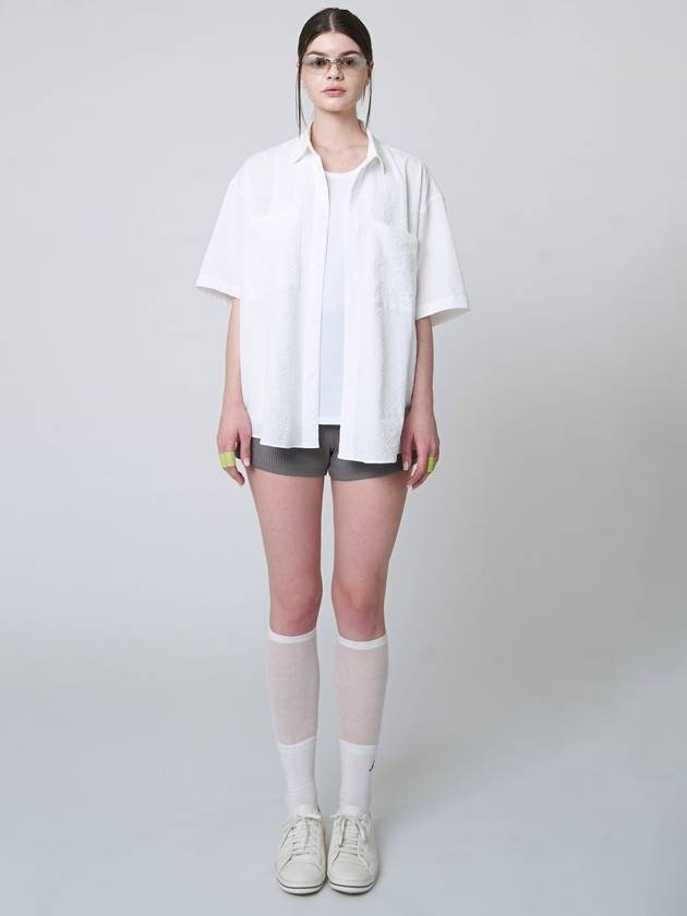 Double Layer Knee Socks White - ATHPLATFORM - BALAAN 4