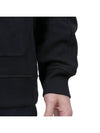 Compass Logo Patch Hoodie Black - STONE ISLAND - BALAAN 9