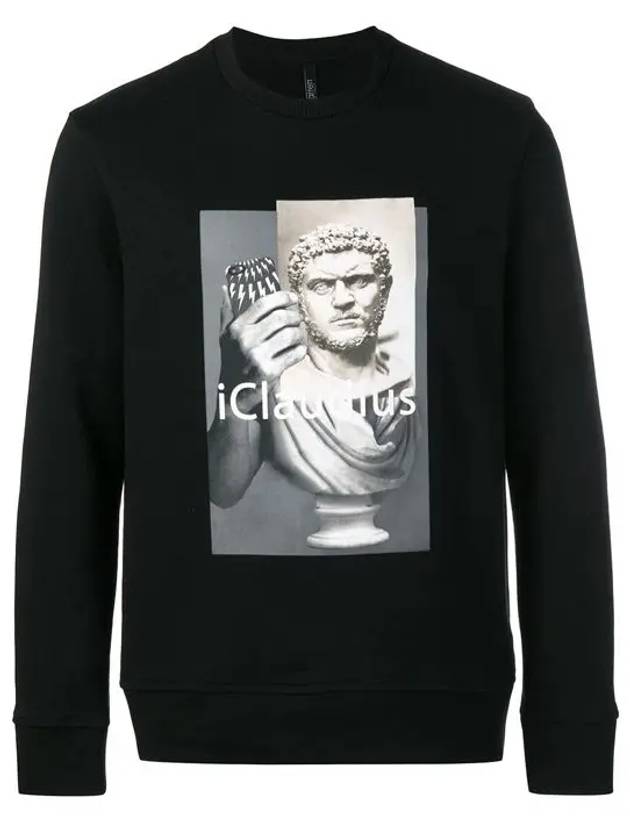 I-Claudius Sweatshirt Black - NEIL BARRETT - BALAAN 3