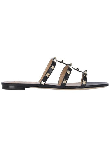 Valentino Garavani Sandals Black - VALENTINO - BALAAN 1