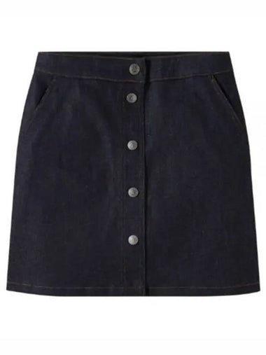 APC Paula Denim Mini Skirt COGDF F06367 IAI Paula Skirt - A.P.C. - BALAAN 1