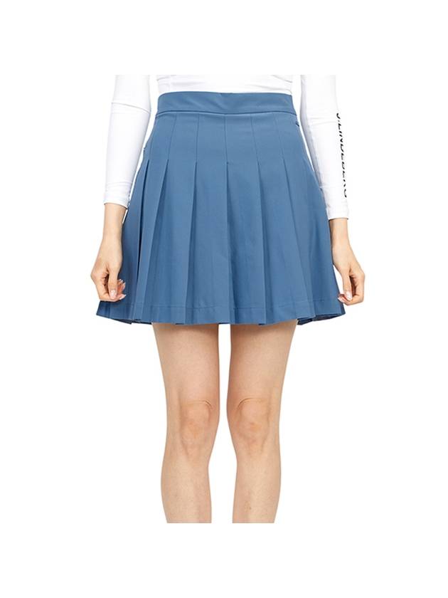 Women's Adina Golf Skirt Blue - J.LINDEBERG - BALAAN 1