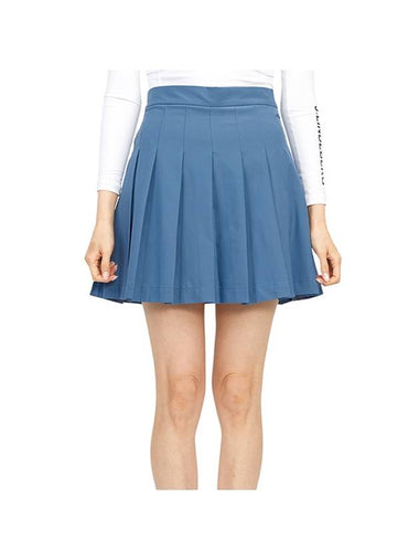 Women's Adina Golf Skirt Blue - J.LINDEBERG - BALAAN 1