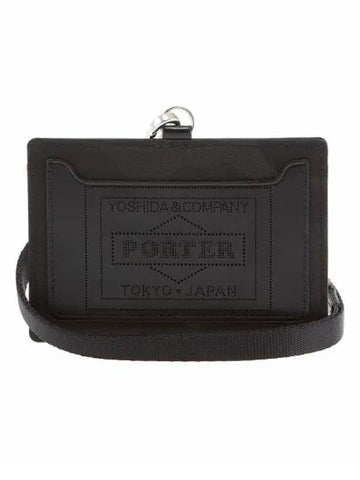 ID Case Strap Card Wallet Black - PORTER YOSHIDA - BALAAN 1