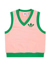 Original Adicolor Heritage Logo Crop Vest Pink - ADIDAS - BALAAN 1