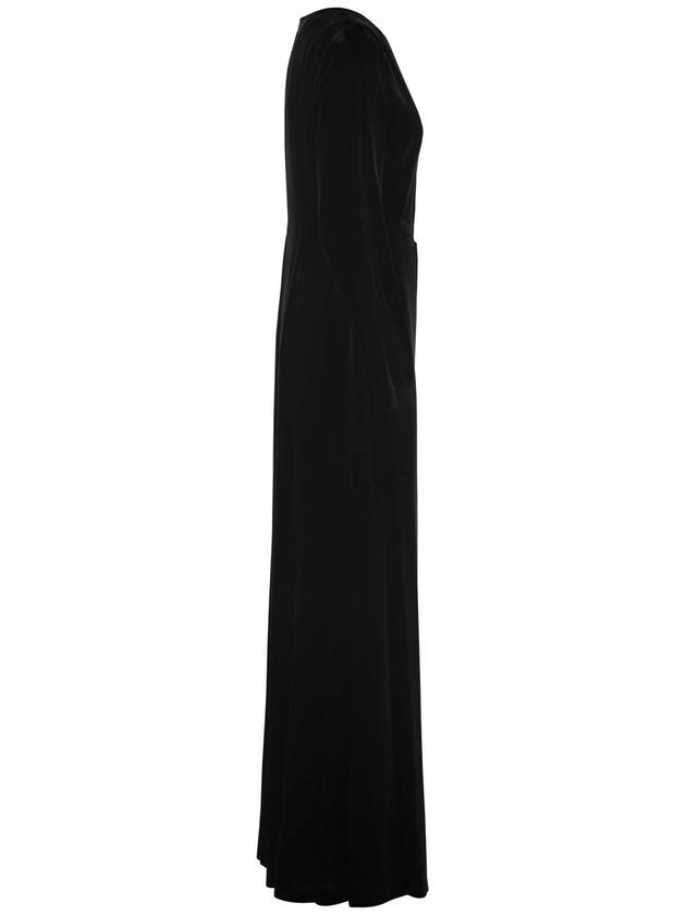 BAIA - Long dress in shaved velvet - MAX MARA - BALAAN 3