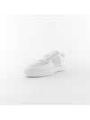 Neue York Leather Low Top Sneakers White - MONCLER - BALAAN 5