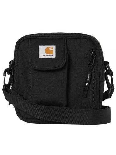 Essentials Cross Bag Black - CARHARTT WIP - BALAAN 1