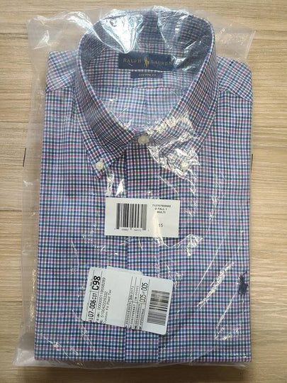 Custom fit gingham shirt - POLO RALPH LAUREN - BALAAN 2