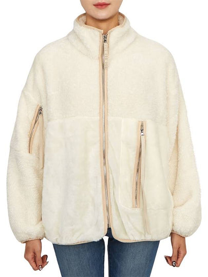 Marlene Hooded Zip-up Cream - UGG - BALAAN 2