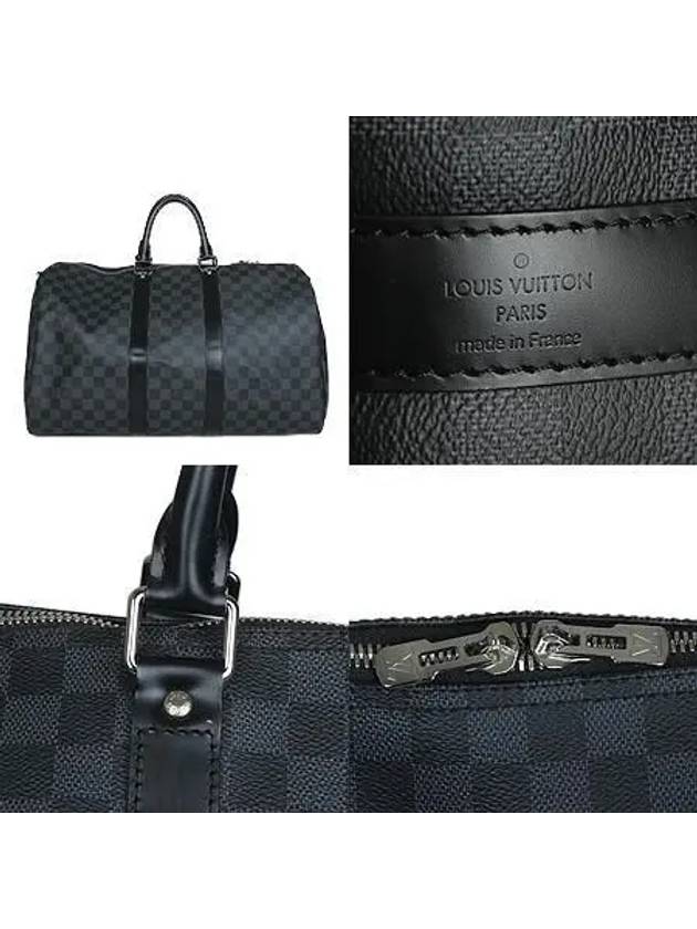 N41418 Damier Graphite Canvas Keepall 45 Bandoulier 2WAY - LOUIS VUITTON - BALAAN 4