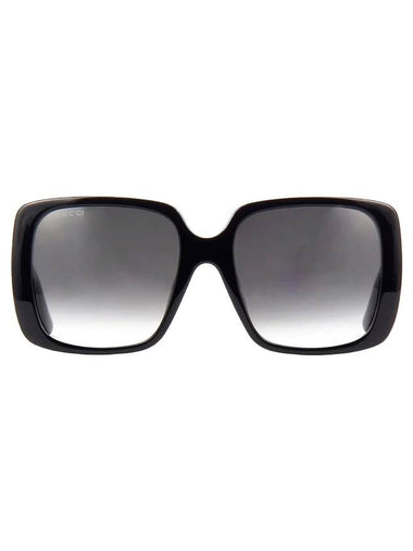 Eyewear Logo Square Frame Sunglasses Black - GUCCI - BALAAN 1