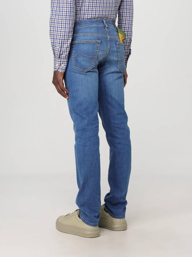 Jeans Jacob Cohen in denim di cotone con pochette - JACOB COHEN - BALAAN 2