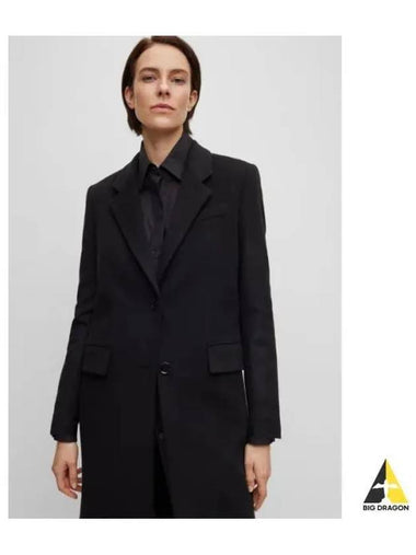 Women s Cashmere Single Coat Slim Fit 50501019 001 - BOSS - BALAAN 1