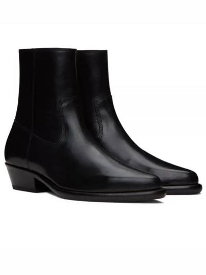 Delix Leather Ankle Boots Black - ISABEL MARANT - BALAAN 2