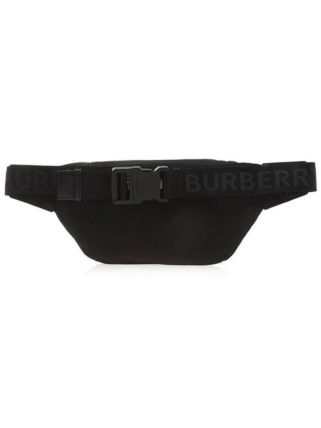 Logo Print Nylon Sonny Bum Belt Bag Black - BURBERRY - BALAAN 4