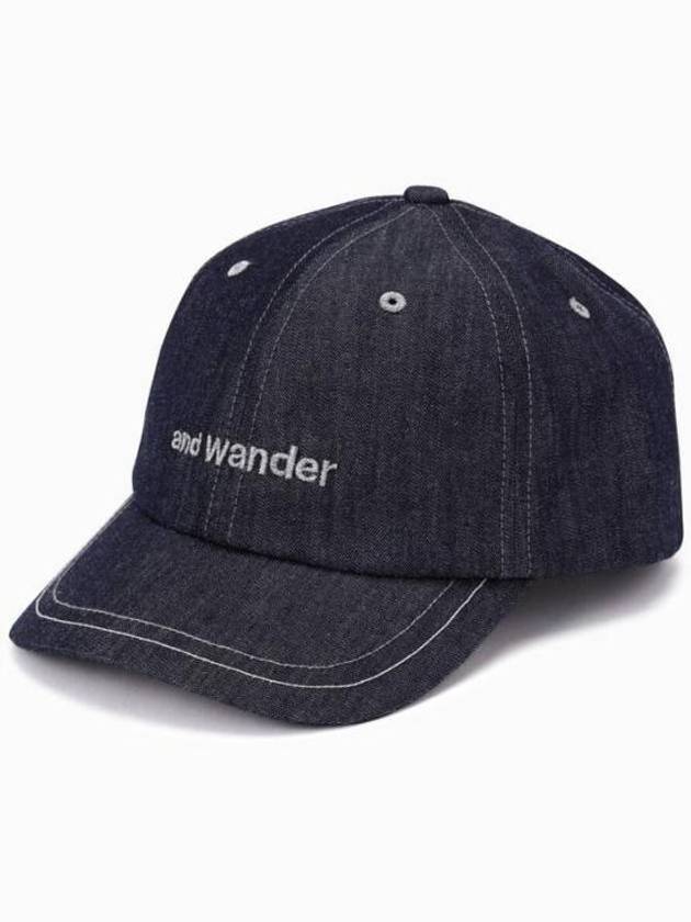 Hat 5744986236120 Navy - AND WANDER - BALAAN 1