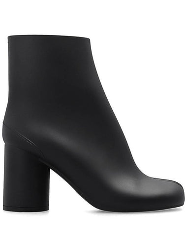 Tabi Rubber Ankle Boots Black - MAISON MARGIELA - BALAAN 1