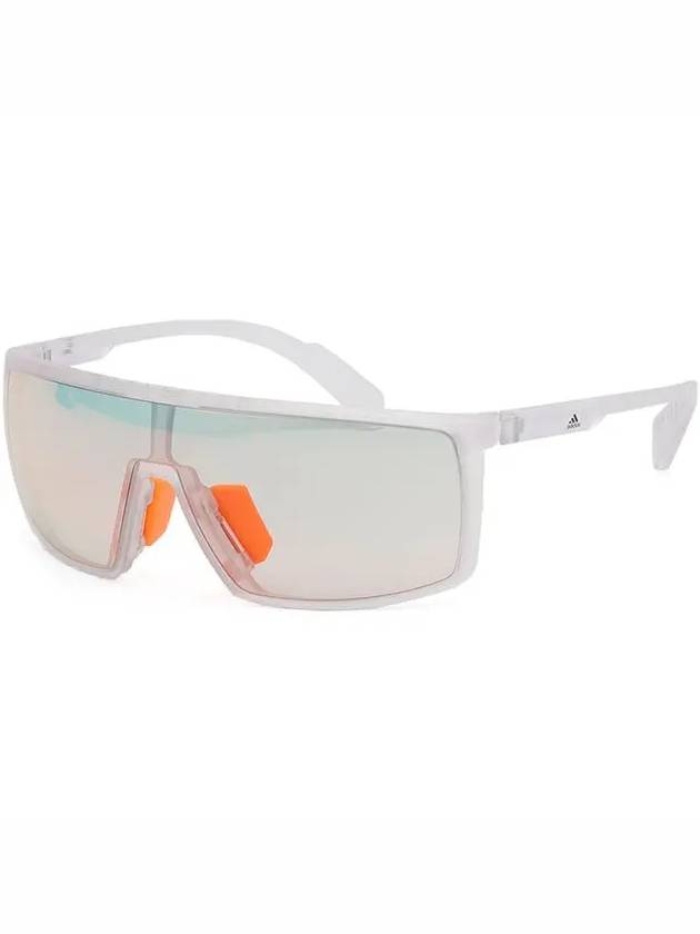 Shield Plastic Sunglasses White - ADIDAS - BALAAN 8