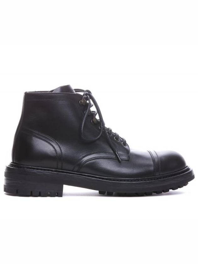 Leather Re-Edition Walker Boots - DOLCE&GABBANA - BALAAN 1