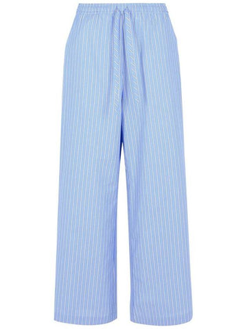 Marni Light Blue Cotton Trousers - MARNI - BALAAN 1