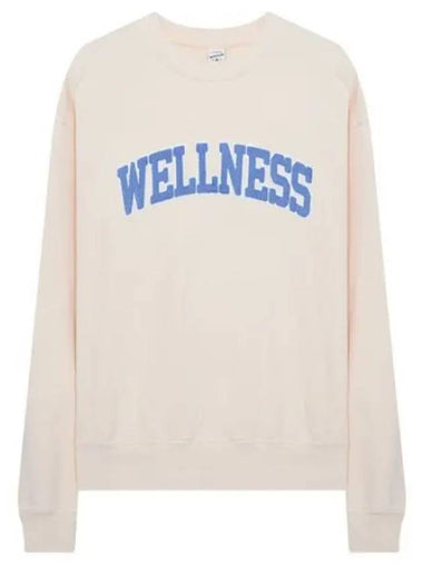 Wellness Bookle Crew Neck Sweatshirt Women s - SPORTY & RICH - BALAAN 1