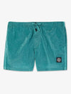 Waffen Patch Nylon Metal Swim Shorts Aqua Blue - STONE ISLAND - BALAAN.