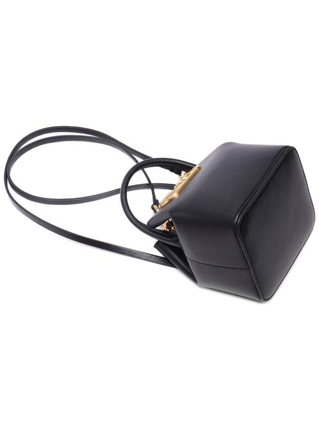 V Logo Micro Bucket Bag Black - VALENTINO - BALAAN 6