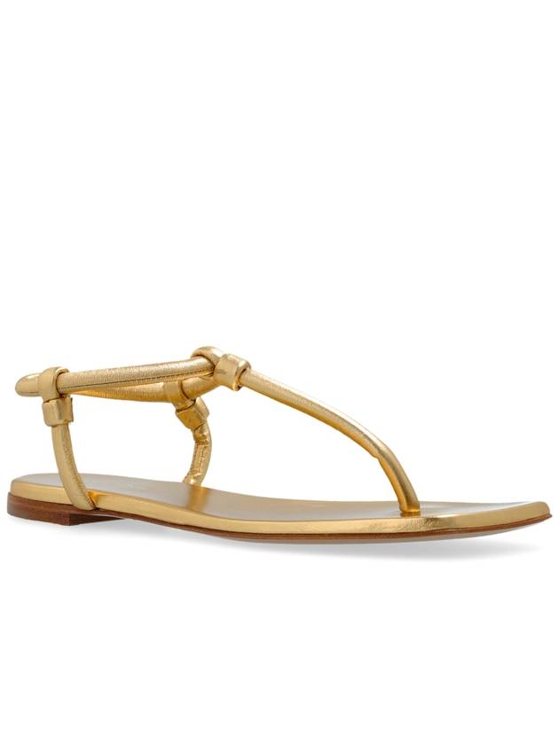 Gianvito Rossi Sandals Juno, Women's, Gold - GIANVITO ROSSI - BALAAN 4