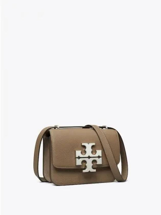 Eleanor Pebble Small Convertible Shoulder Bag Crossbag Brown Domestic Product - TORY BURCH - BALAAN 1