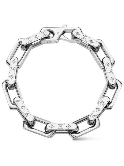 Monogram Chain Bracelet Silver - LOUIS VUITTON - BALAAN 2