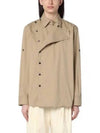 Light Cotton Twill Shirt Beige - BOTTEGA VENETA - BALAAN 2