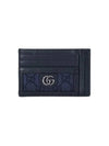 Ophidia GG Canvas Card Wallet Black - GUCCI - BALAAN 3