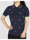 Mini Icon Tech Pique Polo Shirt Twilight - G/FORE - BALAAN 2