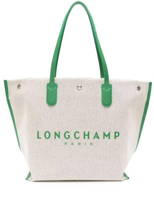 Roseau L Tote Bag Green - LONGCHAMP - BALAAN 1