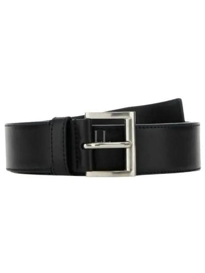 Leather Belt Black Black - PRADA - BALAAN 2