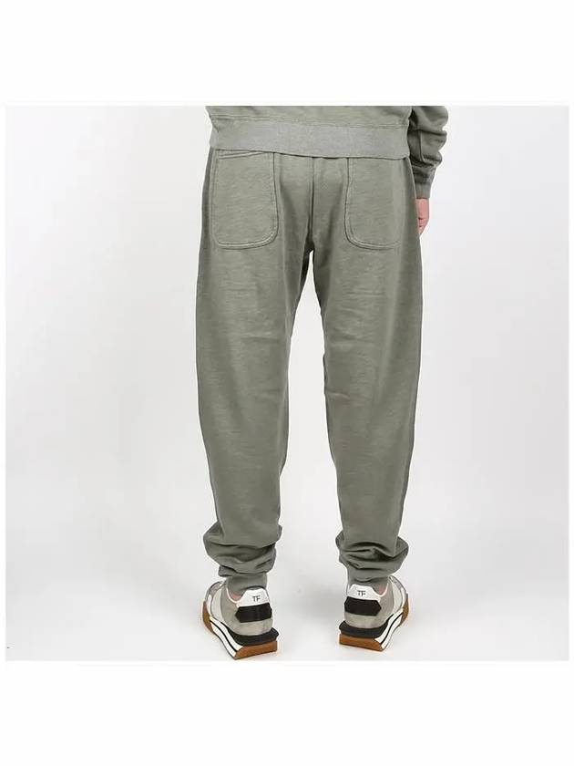 Cotton Blend Jogger Track Pants Grey - TOM FORD - BALAAN 5