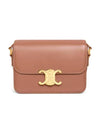 Teen Triomphe Shiny Calfskin Cross Bag Bronze - CELINE - BALAAN 1