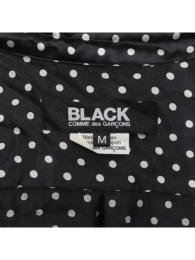 Comme des Gar ons 1K B019 Black Color White Dot Women s Blouse - COMME DES GARCONS - BALAAN 4