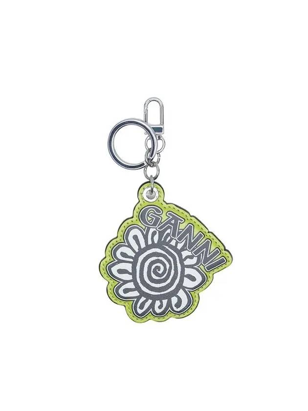 Flower Keyring Green - GANNI - BALAAN 1