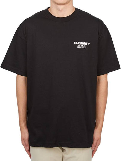 Ducks Logo Print Short Sleeve T-Shirt Black - CARHARTT WIP - BALAAN 2