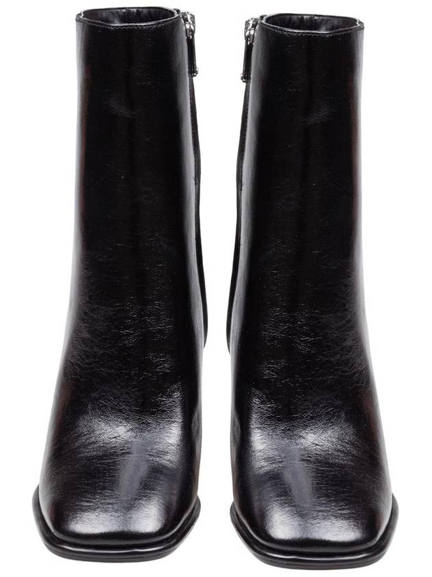 Michael Kors Crackle Leather Ankle Boot - MICHAEL KORS - BALAAN 2