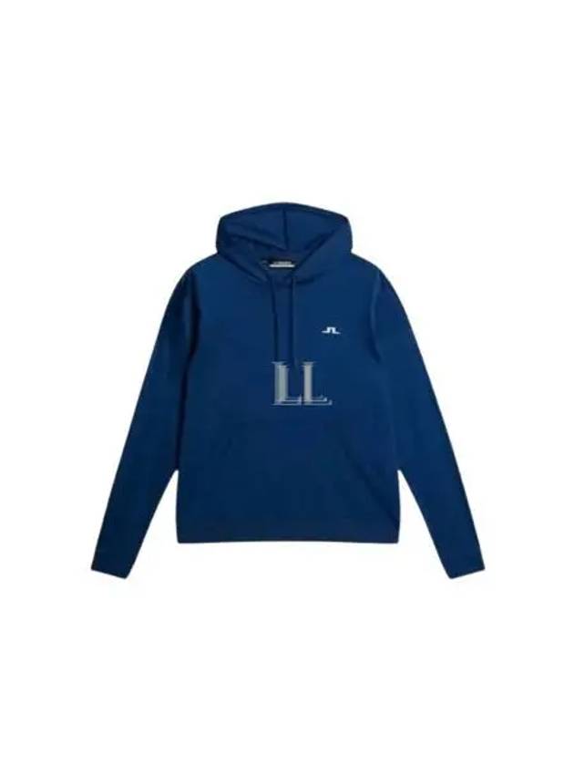 Men's Roland Hoodie Blue - J.LINDEBERG - BALAAN 2