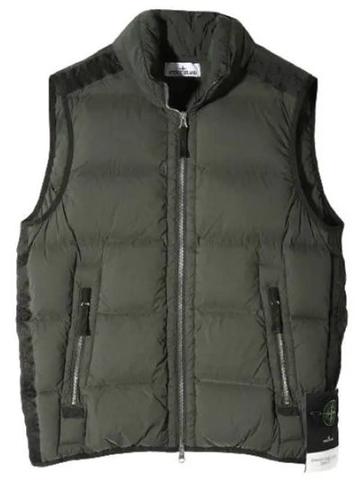 Seamless Tunnel Vest Khaki - STONE ISLAND - BALAAN 2