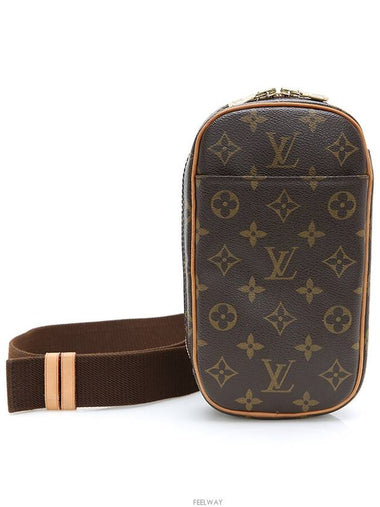 Monogram Genji Kangjwi Waist Hip Sack Bum Bag Cross M51870 - LOUIS VUITTON - BALAAN 1