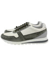 OLIMPO Texture Leather & Suede Sneakers MZUAVLA289 B0081186999 - BRUNELLO CUCINELLI - BALAAN 3