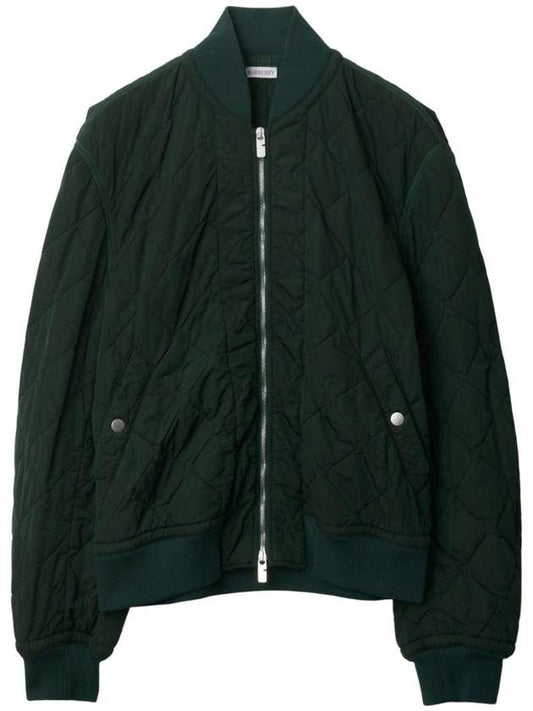quilted zip-up bomber jacket 8083809 - BURBERRY - BALAAN 1